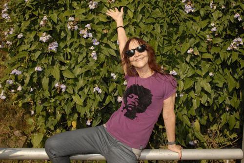 Helena Ignez, cineasta, atriz e professora. Local Morro da Cruz. Florianópolis, 240810 Foto Susi Padilha Edit. Variedades Repórter Felipe